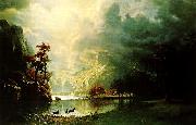 Albert Bierstadt Sierra Nevada Morning Germany oil painting reproduction
